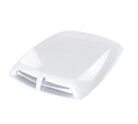 Prise D’air Capot Voiture Compatible avec Jeep pour Gladiator 1 Pièces Capot De Voiture Évent Capot Avant De Voiture Prise d'air Turbine Couvercle De Moteur Décoration De Capot De Voiture