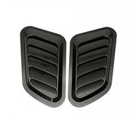 Prise d’air pour capot de voiture Cache De Grille D'aération De Capot Pour Accessoires De Tuning Décoratifs Compatible Avec Jeep Pour Wrangler(Black)