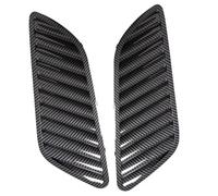 Prise d’air pour capot de voiture Grille D'aération De Capot Compatible Avec BMW Pour 3 Series F30 2012 2013 2014 2015 2016 2017 2018(Carbon,V)