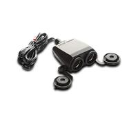 Booster 180-3025, Prise double 12V Noir Noir