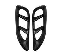 Prise D'air Capot Voiture Compatible Avec 718 Pour Cayman Pour Boxster 2017 2018 2019 2020 2021 Caches Décoratifs Pour Entrées D'air Latérales Autocollants(Black)