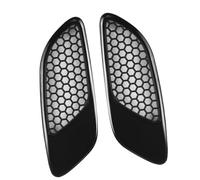 Prise d'Air Capot Voiture Compatible Avec BMW Pour E90 E91 E92 E93 M3 2 Pièces Look Capot Moteur Persiennes D'aération Couvercle De Pelle À Air(Black 1)