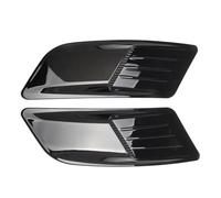 Prise D'Air Capot Voiture Compatible Avec Ford Pour Mustang 2015 2016 2017 2 Pièces Capot Avant De Voiture Garniture D'admission D'air Scoop Vent Gardes Couvercle De Moteur De Turbine Turbo Bonnet