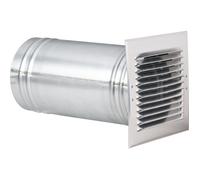 Prise d'air de traversée de mur de façade PA - Anjos - diamètre 160 mm