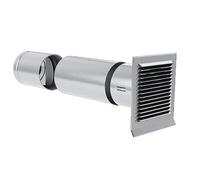 Prise d'air façade avec clapet anti-retour D100 - PAC⌀100 ECONONAME - PAC⌀100