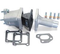 Prise d'air Polini membrane 19/23mm pour Piaggio Ape 50 FL, FL2, FL3, RST Mix avec carburateur SHBC 19.19