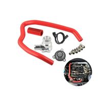 Prise d'air Tuyau D'admission pour S3 Transversal ETI VAG 1138, Conversion Automatique Combinaison Valve Dérivation Soufflage Turbo(with Red Hose)