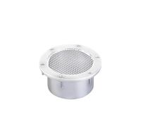 Prise D'air Tuyau Flexible Pour Voiture Couvercle D'admission D'air Pour Filtre À Air Capot De Compresseur Kit Sportif Cartouche Turbocompresseur 76 Mm(Argent)