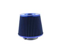 Prise D'air Tuyau Voiture Filtre À Air De Voiture 3 Pouces 76 Mm Filtre D'admission Haut Débit Filtre D'admission Sport Cône En Maille Kit D'admission(Blue)