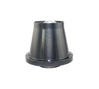 Prise D'air Tuyau Voiture Filtre À Air Universel 76 Mm Cône D'admission En Carbone Pour Voitures De Course Sportives Kit De 3 Pouces Systèmes(Carbon)