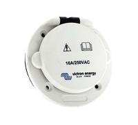 Prise d'alimentation avec couvercle 16 A/250 V CA (2 p/3 w)