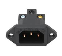 Prise d'alimentation CA à Montage sur Panneau Prise de Courant à Montage sur Panneau Cuivre Pur Monoso Ib70(C) Cuivre Pur Iec Prise d'alimentation Femelle Prise à Montage sur