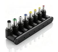 Prise d'alimentation CC 5,5 x 2,1 mm, kit d'adaptateur d'alimentation CC à angle droit, ensemble de connecteurs de barillet convertisseur