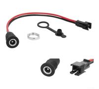 Prise d'alimentation CC flexible 5,5 x 2,1 mm, installation facile