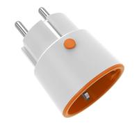 Prise D'alimentation Intelligente Tuya Zigbee 3.0, 16a, Prise Ue, 3680w, Télécommande Sans Fil, Fonctionne Avec Alexa Et Google Home, Hub Tuya