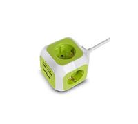 Bloc multiprise - GreenBlue - GB118G - 4 prises - 2 ports USB - 1,4m câble