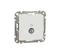 Prise d'antenne TV ( 4dB) Sedna Design blanc brillant SDD111471 Schneider Electric