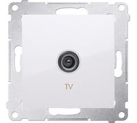 Prise d'antenne TV insert blanc Simon 54 PremiumContact™ Simon DAK1.01/11