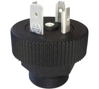 Prise d'appareil série GMD Hirschmann GSP 311 931 297-001-1 noir Pôle:3 + PE 1 pc(s)