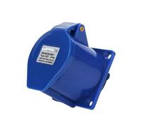 Prise d'aviation 16/32A, étanche IP44, trois/4/5 cœurs, triphasé, quatre fils, prise industrielle dissimulée(3233 core 32A hollow)