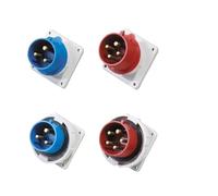 Prise d'aviation étanche industrielle européenne dissimulée, 1 pièce, prise électrique for éclairage de scène, connexion(SP-3658 5P63A)