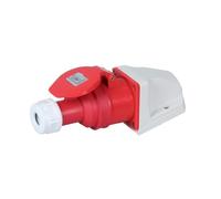 Prise d'aviation mâle et femelle, alimentation triphasée à cinq conducteurs 32 A(Surface mounted suit)