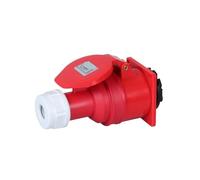 Prise d'aviation mâle et femelle, alimentation triphasée à quatre conducteurs 16 A(Concealed installation set)