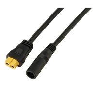 Prise DC 2,1/5,5 mm sur câble XT60 0,5 M. TC-13619292 noir TRU COMPONENTS