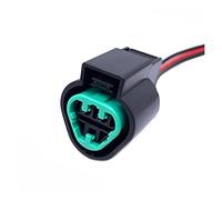 Prise de capteur de phare de faisceau de câbles de connecteur électrique étanche automatique à 3 broches Kum Compatible avec Hyu~dai PB621-03020 PB625-03027 ( Color : 3P Female , Size : 1Pc with 15cm