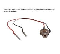 Prise De Charge Câble De Charge Chargeur Connecteur 2 Broches 2 Câbles