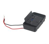 Prise de charge de voiture USB, double chargeur rapide PD 3.0, panneau de chargeur 12 V 24 V, port de charge en alliage d'aluminium, prise USB éclairée par LED, véhicule