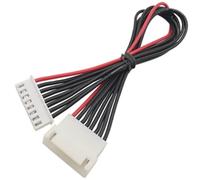 Prise de charge équilibrée for batterie au lithium, modèle d'avion JST-XH2.54, 2S 3S 4s 5s 6S 7S 8S, câble d'extension de charge 10/20/30CM 22awg(7S,20CM,2PCS)