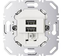Prise de charge USB 3A 230V mécanisme blanc mat 260209