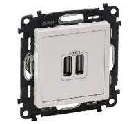 Prise de charge USB VLIFE 1500mA ultra blanc 753112