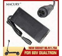 Prise de chargeur pour scooter électrique ultra compact, Minimotors, Dualtron, Achill192., Thunder, Victor, Spider, Eagle, Nouveau, 66.4V, 1,75 A, 60V 1 EU CHARGER
