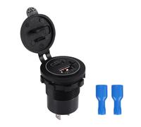 Prise de chargeur USB étanche 12 V-24 V 48 W pour voiture et camion Bleu