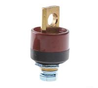 Prise de connecteur rapide à plaque unique pour câbles de soudage DKJ10-25, DKJ35-50, DKJ50-70, DKJ70-95 - Plaque avant européenne rouge - Connexion électrique avec construction en laiton et plastique