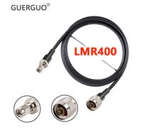 Prise de connecteur SMA mâle à N mâle, câble LMR400, rallonge coaxiale, adaptateur de queue de overde cavalier, 50 ohms, 50-7 RF, 1 m, 2m, 3m, 10m, 1 pièce RP SMA F to N F