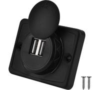 Prise de connexion USB, chargeur 12-24 V 3.1A, alimentation de véhicule de pénétration d'eau de voiture pour les camping-cars