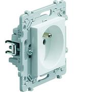 Hager - Essensya prise de courant 2PT 16A 250V SanVis à griffes - blanc