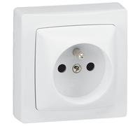 Prise de courant 2 x 2P+T ASL à borne automatique en saillie LEGRAND 086076