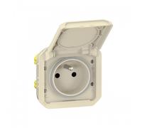 Legrand Prise de courant Plexo 069828L 2P+T composable beige
