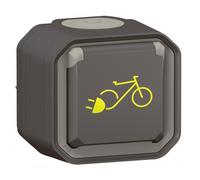 Prise de courant 2P+T étanche pour recharge vélos électriques - Plexo LEGRAND