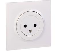 Legrand Prise de courant Dooxie One 2P+T 16A Surface Blanc – Installation griffes/vis