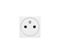 Prise de courant 2P+T surface MOSAIC 2 modules avec connexion par borne automatique blanc - - 77111