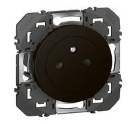 prise de courant - 2p+t - surface - noir - legrand dooxie 600535