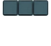 Hager Prise de courant Cubyko WNC123 2P+T horizontale gris