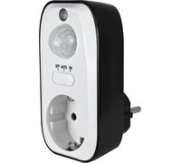 Prise de courant avec EcoSavers Capteur de mouvement PIR, interrupteur automatique