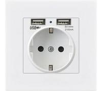 Prise de courant camera espion Wifi 1080P et 2 ports USB 5V 2A