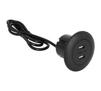 Prise de Courant Double Chargeur USB avec Rétro-éclairage LED pour canapé Inclinable électrique et Chaises Longues
